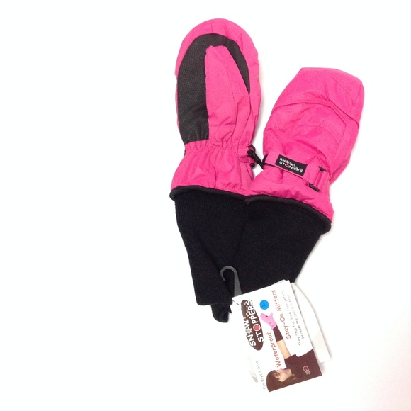 Snow Stoppers Waterproof Stay-On Winter Mittens - Picture 3 of 3
